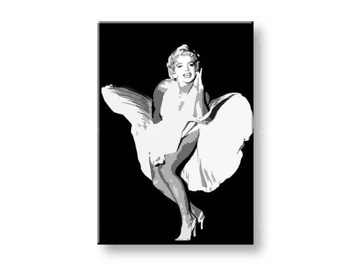 Kézzel festett vászonképek POP Art Marilyn Monroe  mon6 