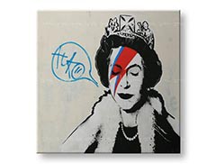 Vászonkép Kedvezmény 60% Street ART  Banksy 30x30 cm/24h 