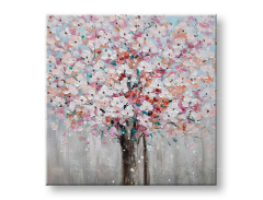 Kézzel festett kép FA 60x60 cm 