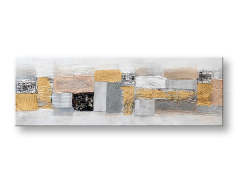 Kézzel festett kép ABSZTRAKT 120x40 cm 