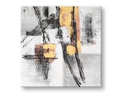 Kézzel festett kép ABSZTRAKT  60x60 cm