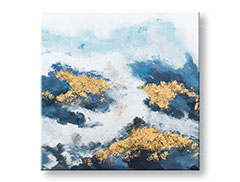 Kézzel festett kép ABSZTRAKT 70x70 cm 
