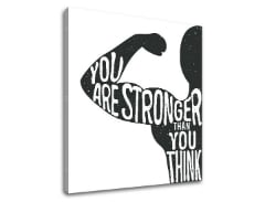 Motivációs vászonképek You are stronger