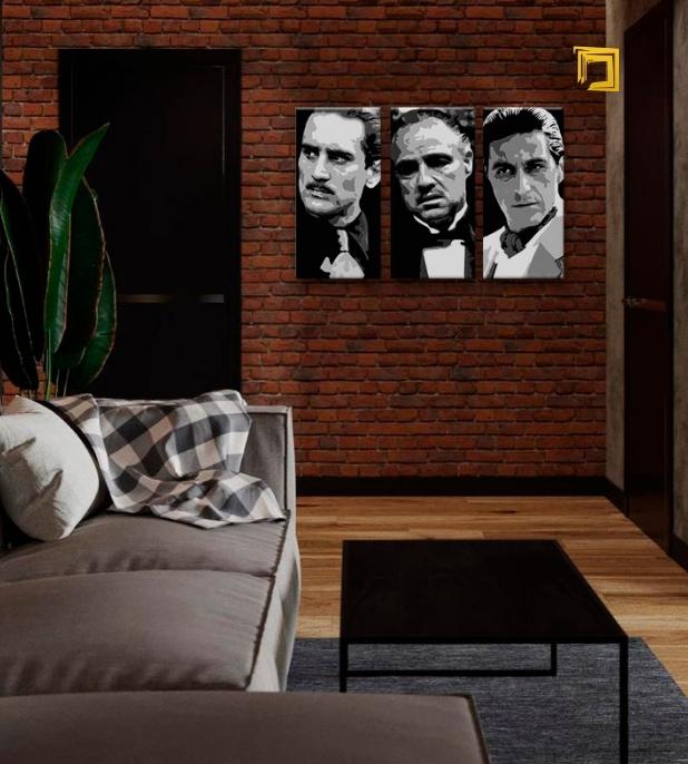 POP Art vászonkép GODFATHER god123 