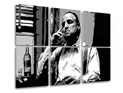 Legnagyobb maffiózók a vásznon The Godfather - Vito Corleone egy üveg whiskyvel
