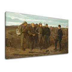 Vászonkép Winslow Homer - Foglyok a frontról