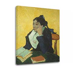 Vászonkép Vincent van Gogh - L'Arlesienne (Madame Ginoux)