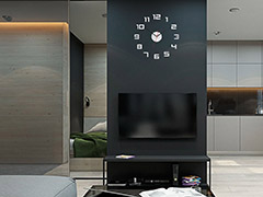 Modern falióra DIGI MIRROR NH046