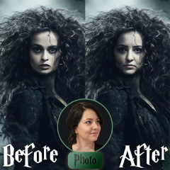 A kép a fotóról Bellatrix Lestrange - Sötét boszorkány