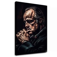 A kép Keresztapa: hatalom és tisztelet | olasz vászon 100x150 cm