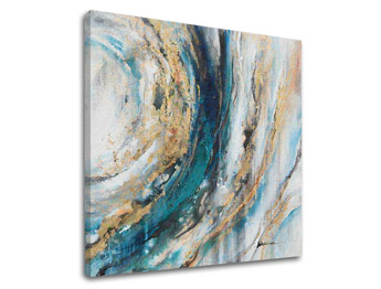 A kép vásznon ABSTRAKT 1 rész XOBCH1517HE1 | 50x50 cm