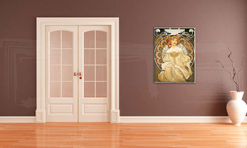 A kép vásznon ÁLMOK - Alfons Mucha REP085