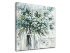 A kép vásznon FLOWERS IN THE VASE 1 rész XOBCH1673WE1 | 50x50 cm