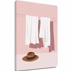 A kép vásznon Pasztell vászon - Modern motívum