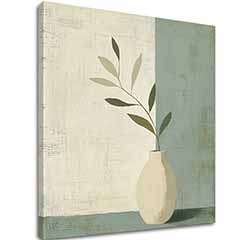 A kép vásznon Váza bézs színű - Modern dekoráció