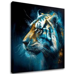 Dekoratív Vászonkép - PREMIUM ART - A Tigris Mérhetetlen Lelke