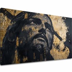 Divine Majesty | Festett akril és arany levél 60x90 cm