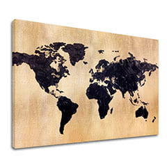 Egy arany érintés a World in Gold vásznon