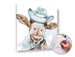 Festés a számok szerint BODY WITH HAT | alacsony nehézség