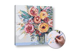 Festés a számok szerint JOY OF FLOWERS | alacsony nehézség