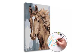 Festés a számok szerint YOUNG PUPPY | alacsony nehézség