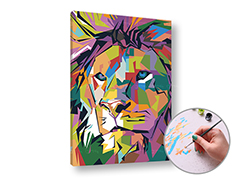 Festés szám szerint COLOUR LION | alacsony nehézség