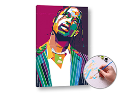 Festés számok szerint TRAVIS SCOTT | alacsony nehézség