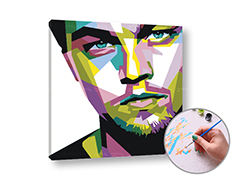 Festészet számok szerint LEONARDO DICAPRIO | alacsony nehézség