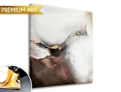 Festmények vászonra - PREMIUM ART - Absztrakt ködös pajzs Kedvezmény 30% 90X90 cm