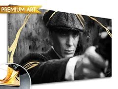 Festmények vászonra - PREMIUM ART – PEAKY BLINDERS THOMAS SHELBY Discount 30% 90X50 cm