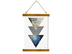 Függő vászon Cosmic Resignation / Dan Johannson 