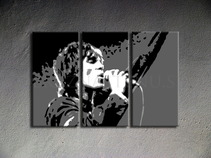 Festett POP Art kép -21% Kedvezmény Ian Brown "do 24hodín" 120x80cm ib2 