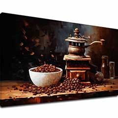 Kávéfestmények a konyhába Coffee Impressions