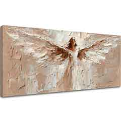 Kép az angyalról Isteni ölelés | 100% eredeti akrilfestmény