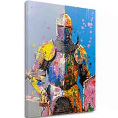Kép GRAFFITI KNIGHT | Olasz vászon