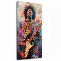 Kép JIMI HENDRIX - Fire tones | 100% eredeti akril festett kép