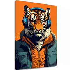 Kép TIGER VIBES | Olasz vászon
