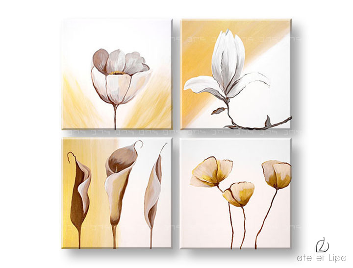 Kép vászonra ABSTRAKT 50x50 cm