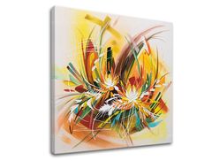 Kép vászonra ABSTRAKT 50x50 cm