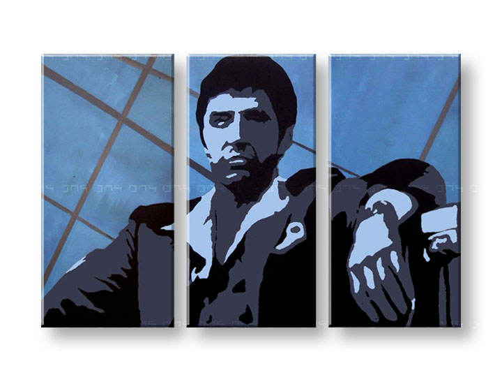 Kézzel festett vászonképek POP Art AL PACINO  al19 