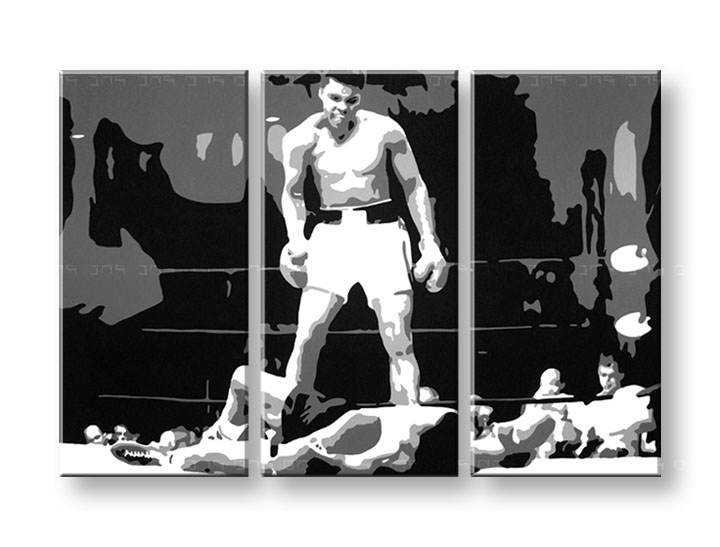 Kézzel festett vászonképek POP Art Muhamad Ali  ali2 