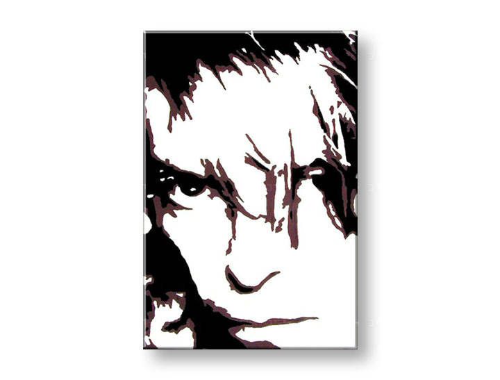 Kézzel festett vászonképek POP Art David Bowie  db 