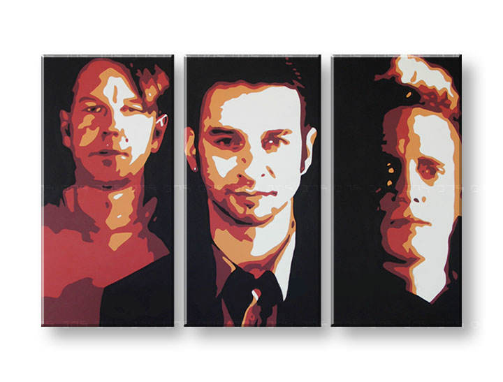 Kézzel festett vászonképek POP Art Depeche Mode  dep2 