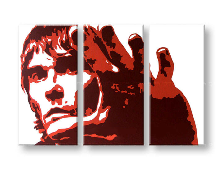 Kézzel festett vászonképek POP Art Ian Brown  ib3 