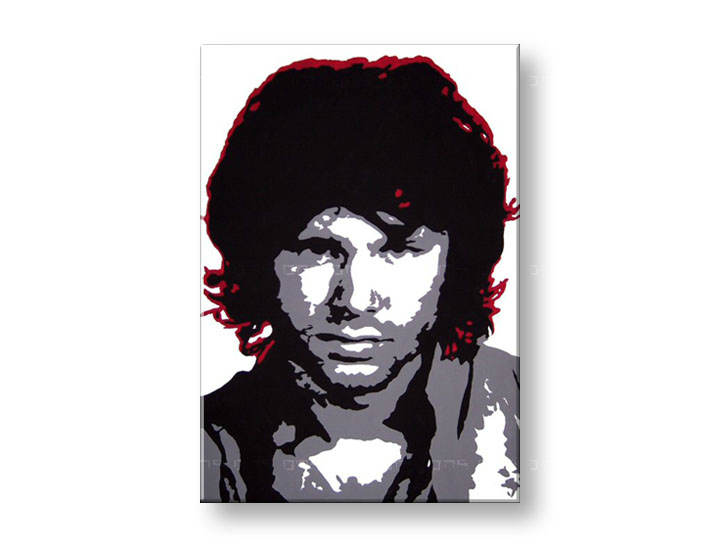 RuÄne maÄžovanĂ˝ POP Jim Morrison 1 dielny jm 