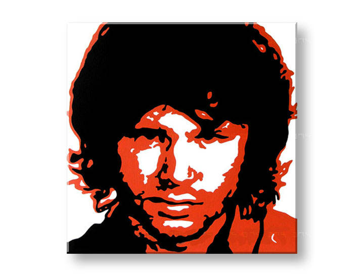 Kézzel festett vászonképek POP Art Jim Morrison  jm2 