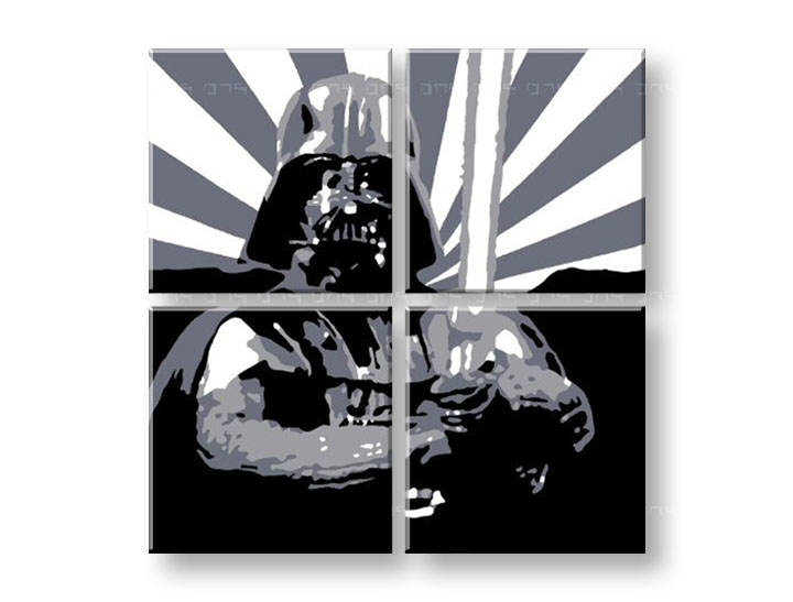 Kézzel festett vászonképek POP Art STAR WARS  sw2 