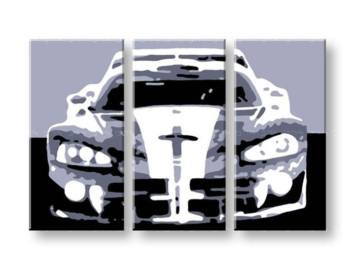 Kézzel festett vászonképek POP Art Dodge Viper GTS  vip 