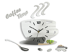 Modern falióra COFFE TIME 3D MIRROR HMCNH045-mirror