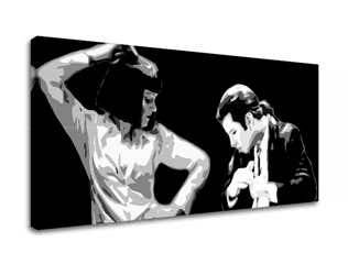 Nyomtatott POP Art festmény Pulp Fiction 1 rész pulp4